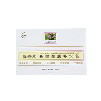 腾药益母草补水皂100g/盒