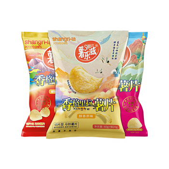 薯乐滋香格里拉马铃薯薯片300g套组
