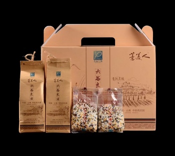 薏美人 薏仁米礼盒云南新鲜小粒真空包装粥苡仁五谷杂粮2kg