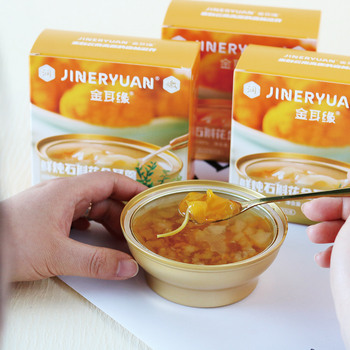 鲜炖石斛花金耳羹 添加铁皮石斛花 口感软糯滋润 食用菌懒人速食